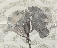 Conjunto Floral Gris - 2бр.