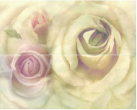 Decor Romance Crema Rosa - 2бр. плочки