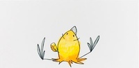 Декорни плочки Yellow chicken